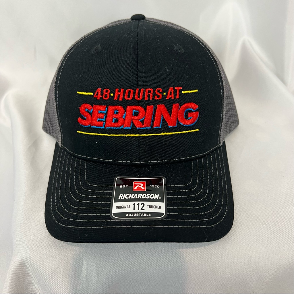 48 Hours At Sebring Trucker Hat Nwt